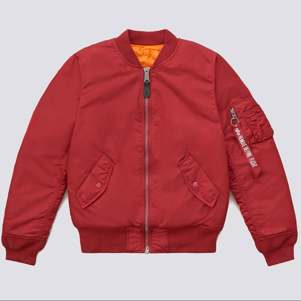 Alpha Industries MA - 1 Bomber Jacket - Size Small